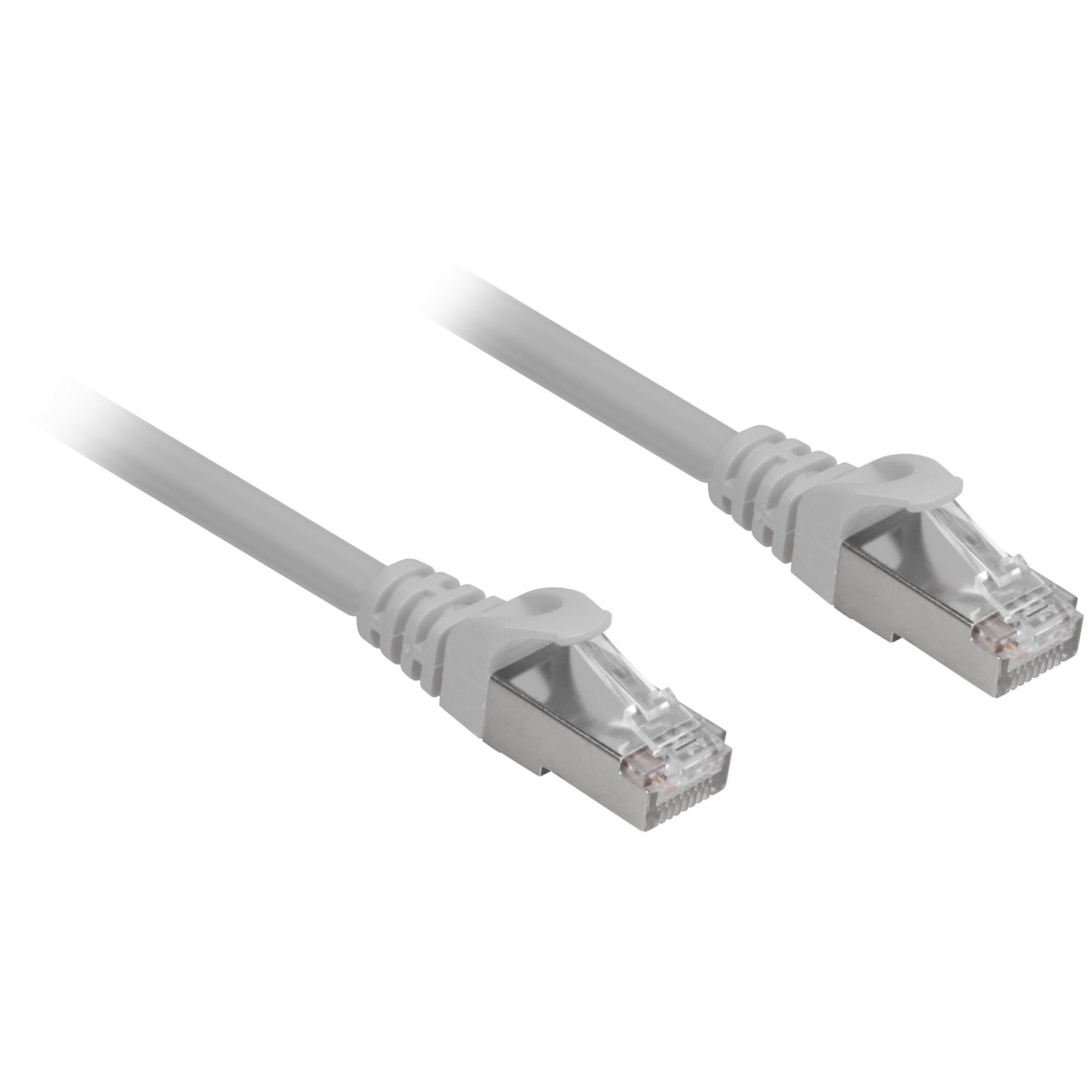 Sharkoon Cat.6a SFTP câble de réseau Gris 10 m Cat6a S/FTP (S-STP)