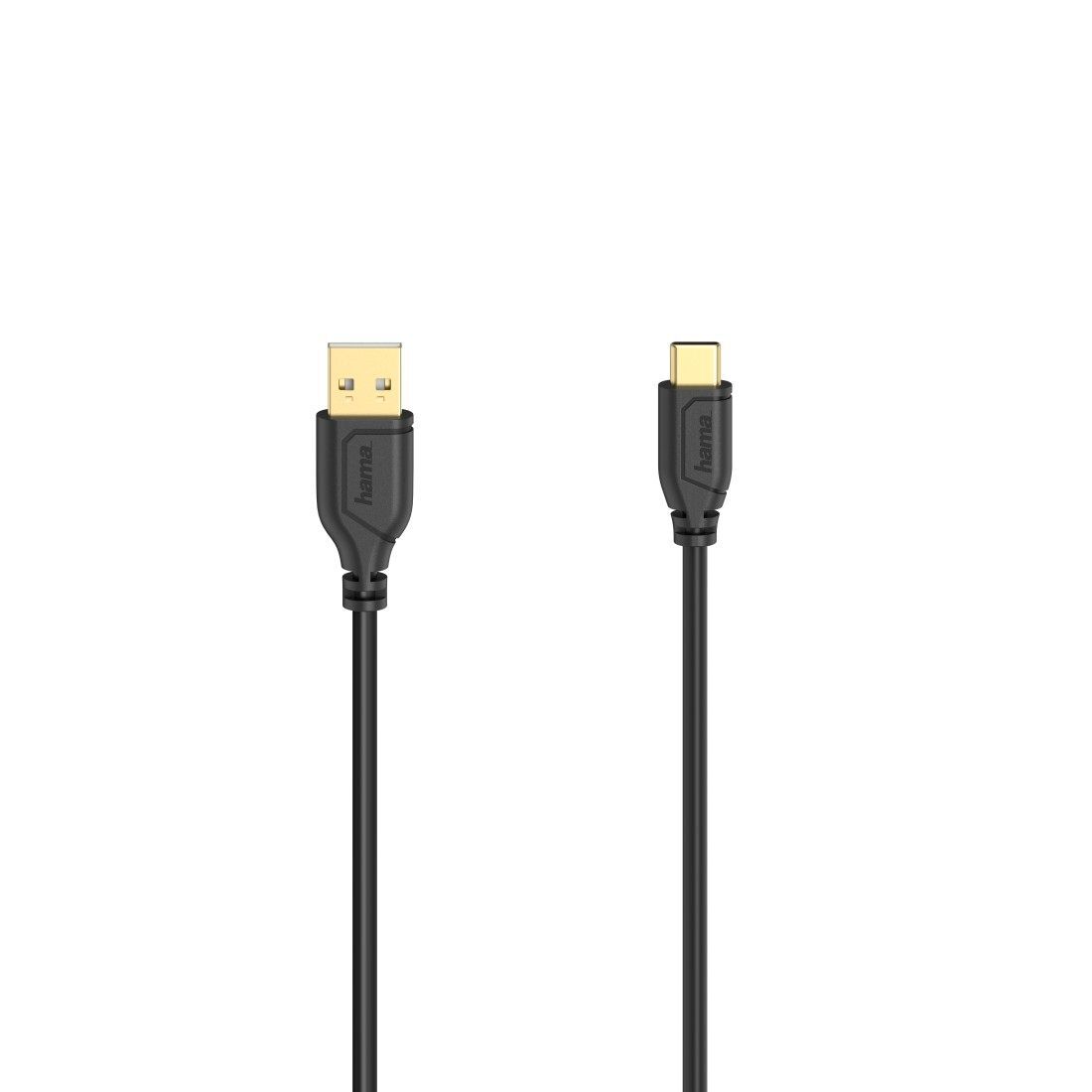 Câble USB-C "Flexi-Slim", USB 2.0, 480 Mbit/s, noir, 0,75 m