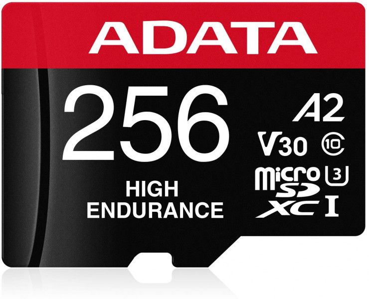 ADATA MicroSDXC haute endurance 256 Go