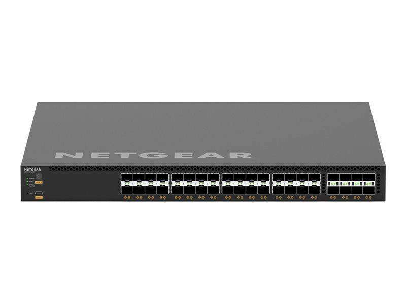 NETGEAR M4350-32F8V - Commutateur - C3 - Géré - 32 x 10 Gigabit SFP+ + 8 x 25 Gigabits SFP28 - flux d'air de l'avant vers l'arrière - Montable sur rack