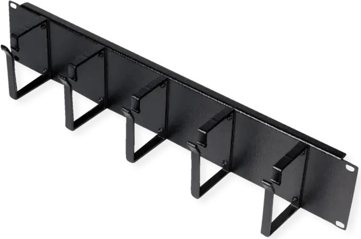Roline 19" Passe-câbles 2u 85x60mm Noir