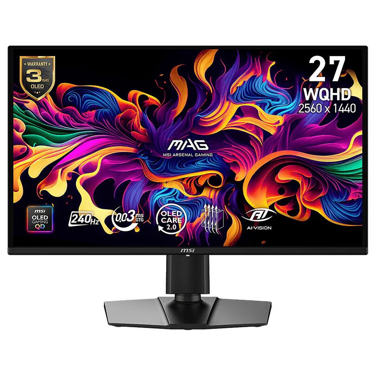 MSI 26.5" QD-OLED - MAG 274QP QD-OLED X24