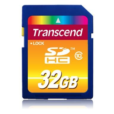 Transcend TS32GSDHC10 mémoire flash 32 Go SDHC NAND Classe 10