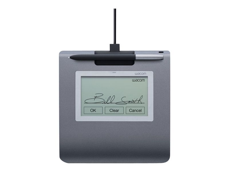 Wacom STU-430 - Terminal de signature avec Écran LCD - 9.6 x 6 cm - électromagnétique - filaire - USB