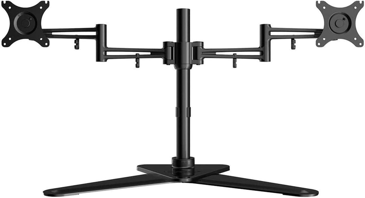 FLEXIMOUNTS DF2D - SUPPORT DE BUREAU AVEC 2 BRAS POUR ECRAN 10"- 27" (25-68CM)