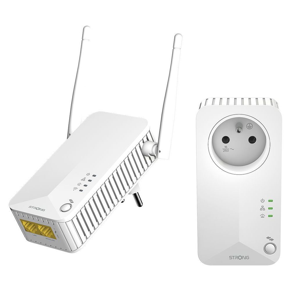 CPL Wifi STRONG Pack de 2 CPL Wi-Fi 600 Mbit/s
