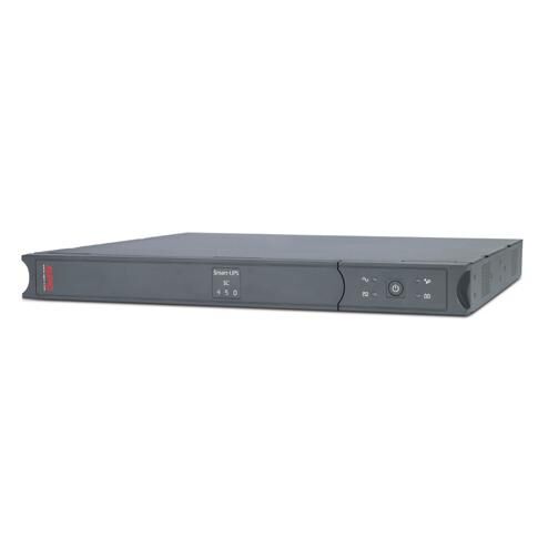 APC Smart-UPS SC 450VA - Onduleur (rack-montable) - CA 230 V - 280 watt - 450 VA - RS-232 - connecteurs de sortie : 4 - 1U - gris - pour P/N: AR106SH6, AR109SH6, AR112SH6, AR3006, AR3006SP, AR3103, AR3103SP, AR3106, AR3106SP