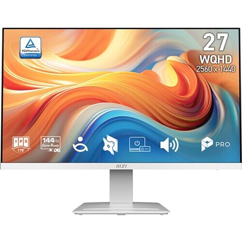 Ecran PC Msi PRO MP273QW E14 27" WQHD Blanc
