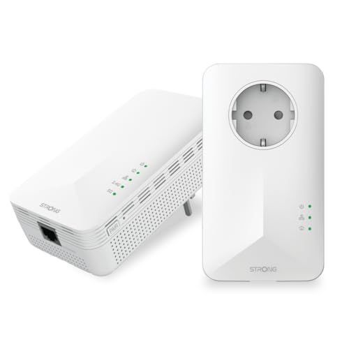 STRONG KIT2PRISES CPL WIFI 1000MB PRISE FILTRÉE