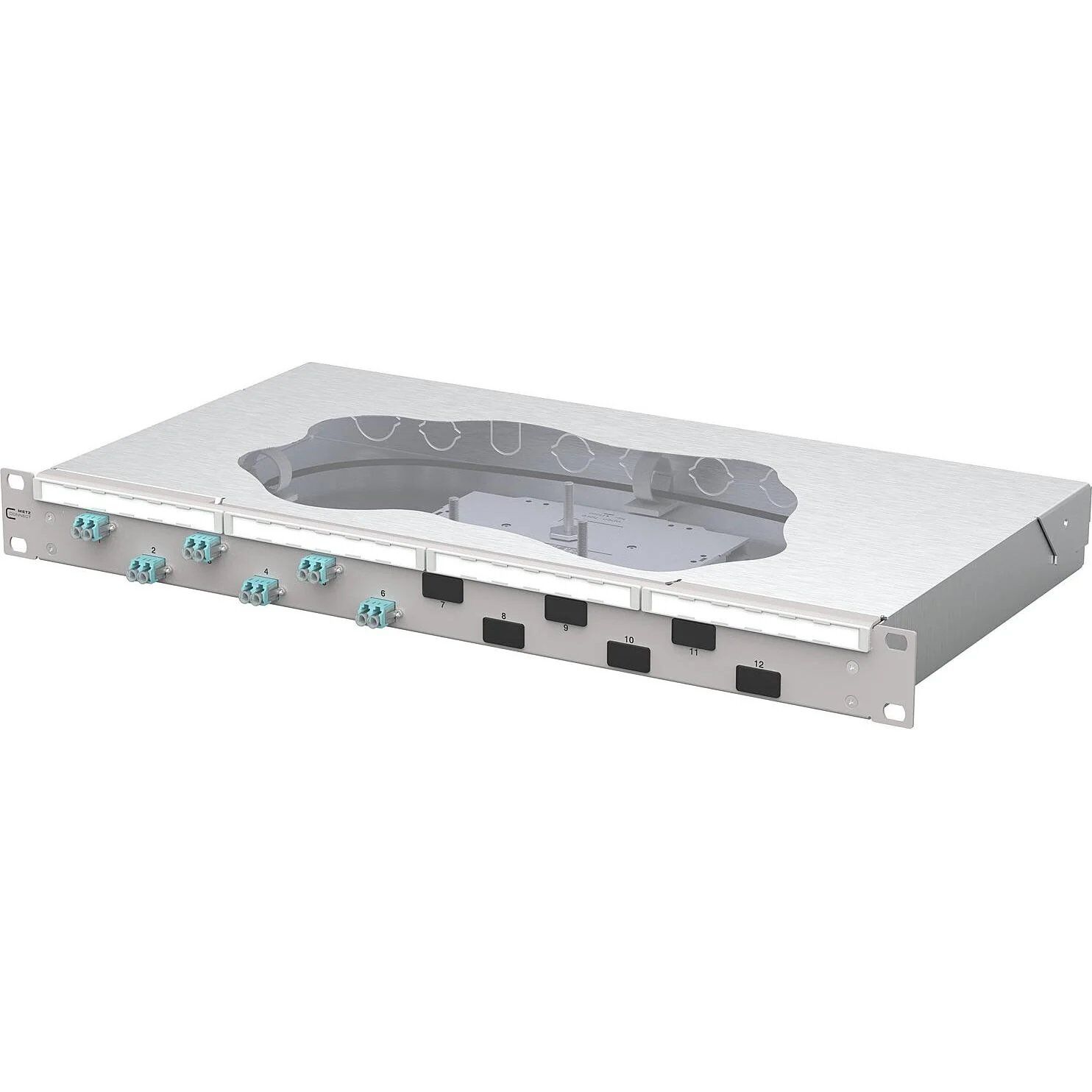 METZ CONNECT Patchfeld splice 6xLC-D OM3 1504557706-F (1504557706-F)