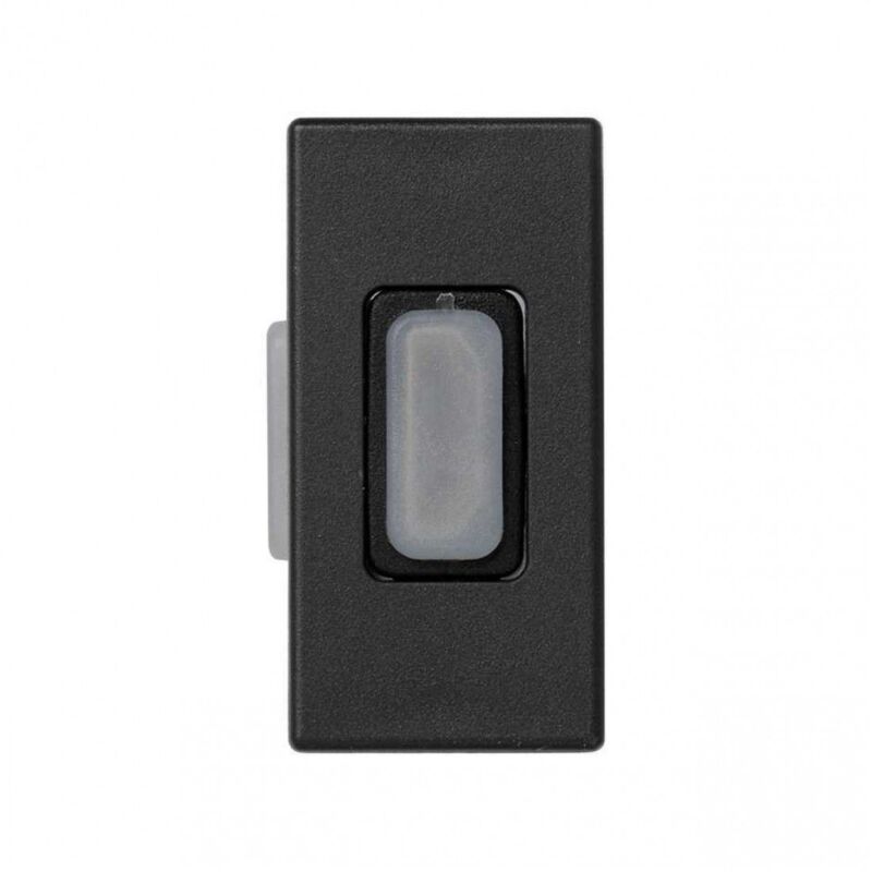 Demi-carte K45 Avec 1 Connecteur Hdmi Femelle-femelle Gris Graphite Simon K129b / 14