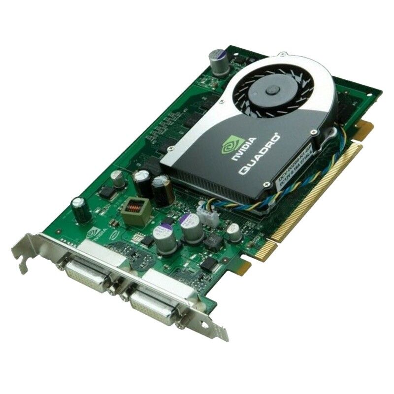 Carte HP NVIDIA Quadro FX370 P588 454318-001 456136-001 PCIe Dual DVI
