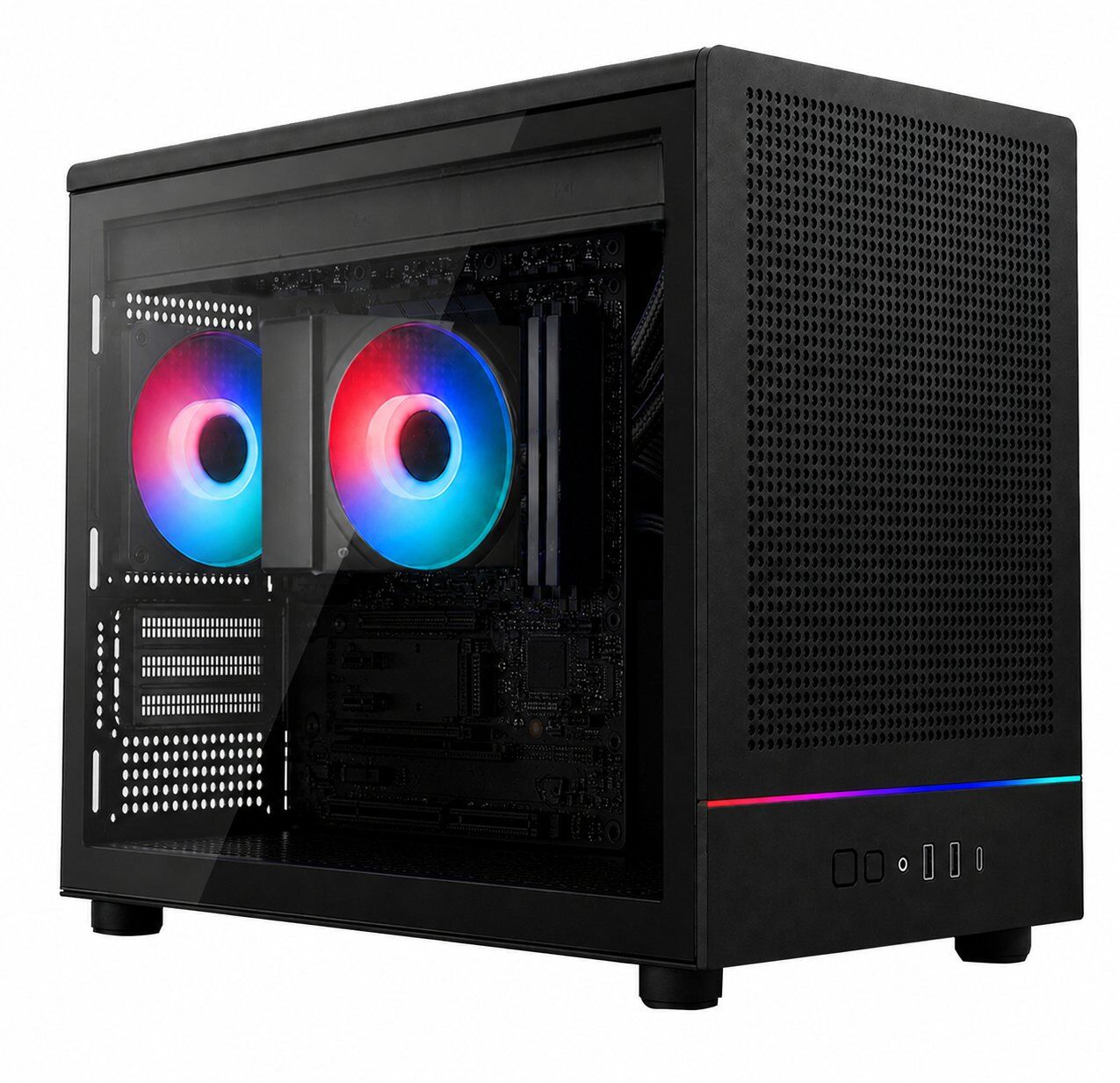 VIST M4M PC Gaming Ryzen 5 5600Gt - RAM 16Go - AMD Radeon RX VEGA 7 - SSD 500Go - WIFI - Windows 11 Pro