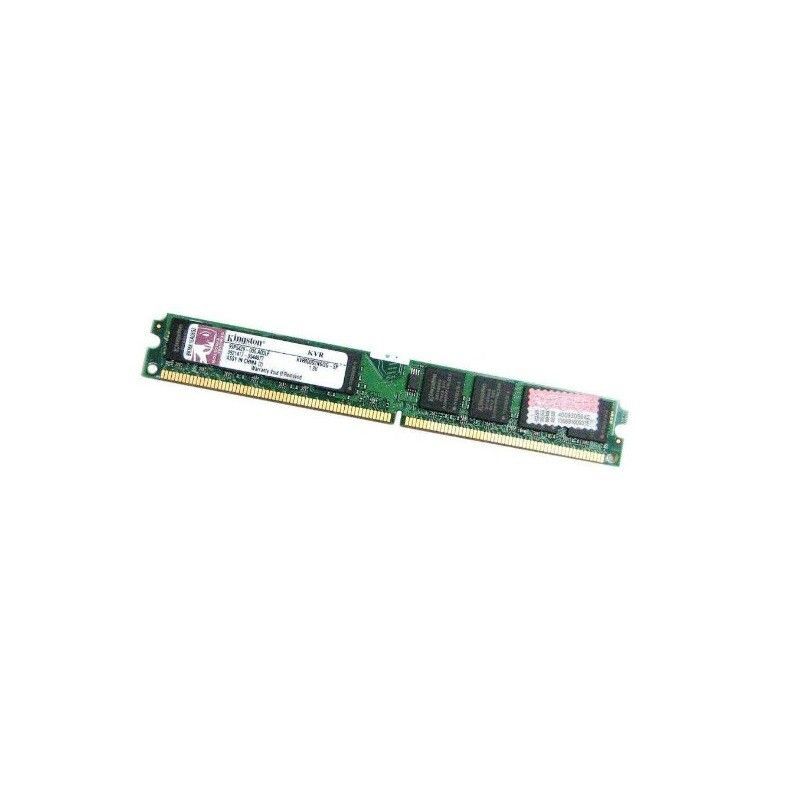 Ram Barrette Mémoire Kingston 2Go DDR2 PC-6400 800Mhz KVR800D2N6/2G Low Profile