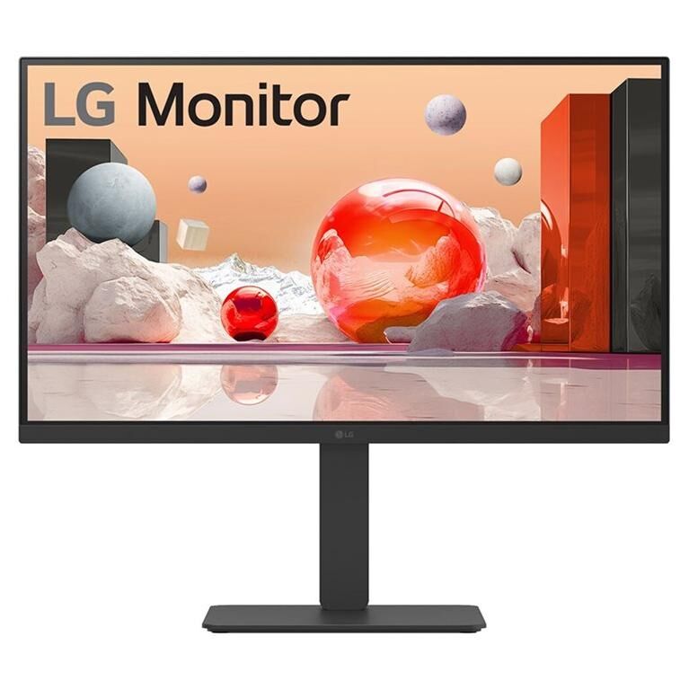 LG 27BA650-B - Écran LCD - 27" - 1920 x 1080 Full HD (1080p) @ 100 Hz - IPS - 250 cd/m² - 1300:1 - 5 ms - HDMI, DisplayPort, USB-C - haut-parleurs - noir