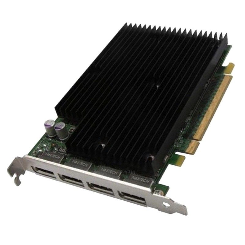 Carte NVIDIA Quadro NVS 450 P624 490565-002 492187-001 4x DisplayPort PCIe