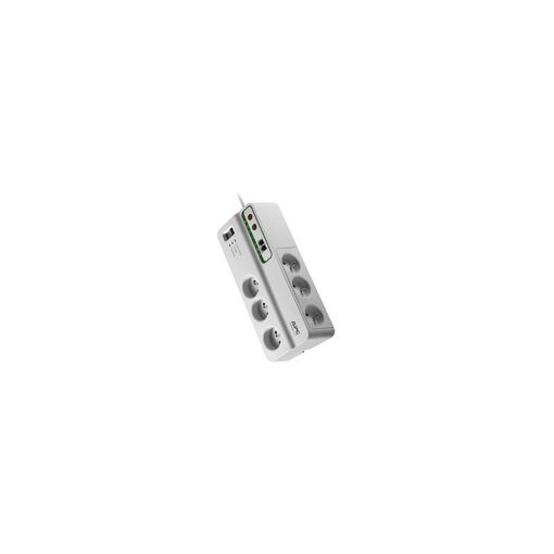 APC SurgeArrest Hogar/Oficina - Protección contra sobrecargas - 230 V CA, 2300 W - 6 Tomadas - Cable de 3 m