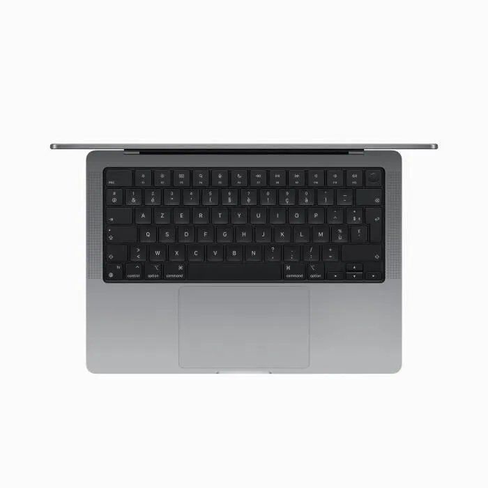 Apple - 14" - MacBook Pro M3 (2023) - RAM 8Go - Stockage 512Go - Gris sidéral - Azerty - Reconditionné - Etat correct