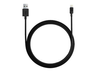 NoNDA ZUS - Câble Lightning - USB mâle droit pour Lightning mâle droit - 1.2 m - noir