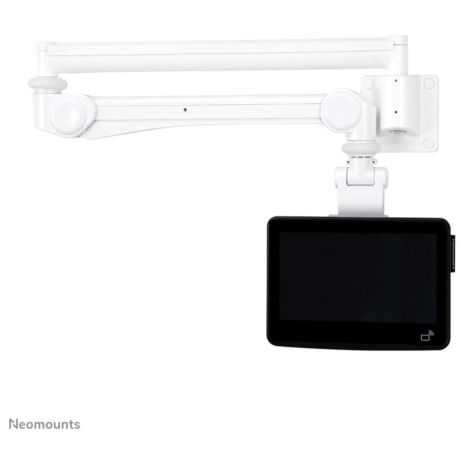 Neomounts FPMA-HAW300 Support mural pour écran médical 10-24" - h115-135 cm - ressort à gaz