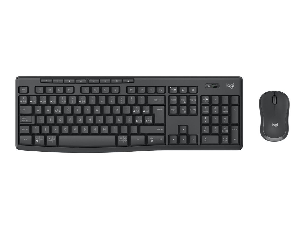 Logitech MK370 Combo for Business - Ensemble clavier et souris - sans fil - Bluetooth LE - QWERTZ - Hongrois - graphite