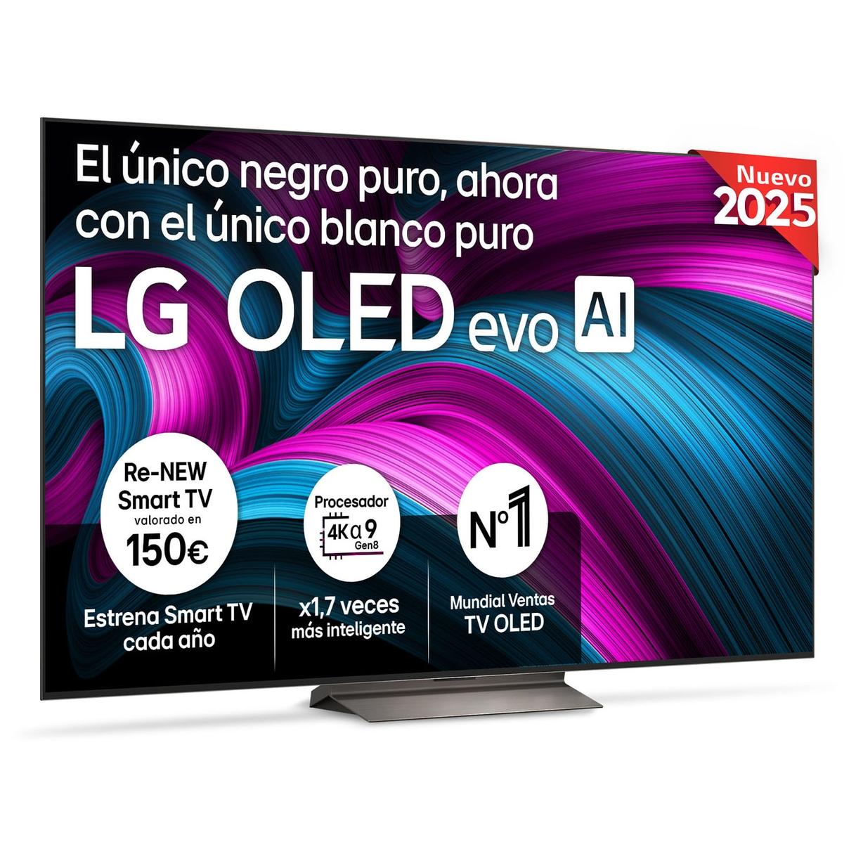 LG OLED evo AI OLED77C5ELB TV 77" 4K Ultra HD Smart TV Wifi Noir