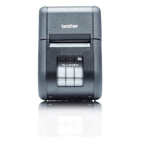Brother RuggedJet RJ-2140 - Imprimante de reçus - thermique direct - Rouleau (5,8 cm) - 203 dpi - jusqu'à 152 mm/sec - USB 2.0, Wi-Fi(n)