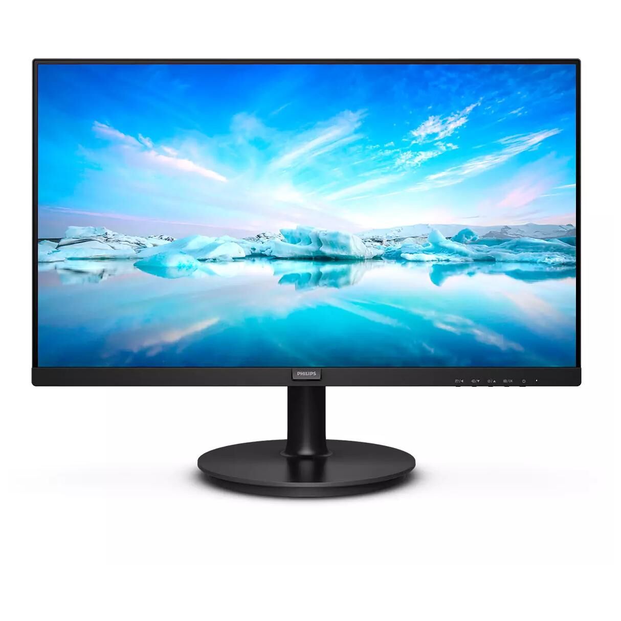 Philips 271V8L - Écran LED - 27" - 1920 x 1080 Full HD (1080p) @ 75 Hz - VA - 250 cd/m² - 3000:1 - 4 ms - HDMI, VGA - noir texturé