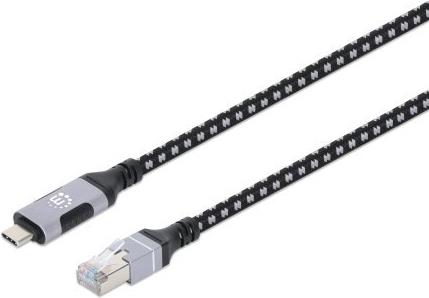 Manhattan USB-C auf Gigabit Ethernet-Netzwerkkabel 2m - Digital/Daten - Netzwerk (394826)