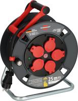 Brennenstuhl 9232250100 Kabeltrommel 25 m black Schutzkontakt-Stecker (9232250100)