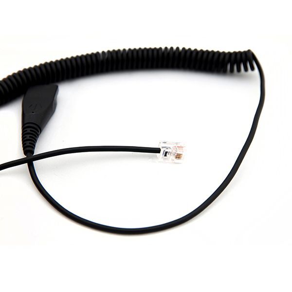 Axtel Headsets QD/RJ - Câble pour casque micro - Déconnexion rapide - 2 m - bobiné