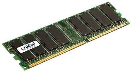 CRUCIAL - CT12864Z40B - MÉMOIRE RAM - 1 GO - DDR - 400 MHZ (PC3200) - CL3 - UNBUFFERED UDIMM 184PIN
