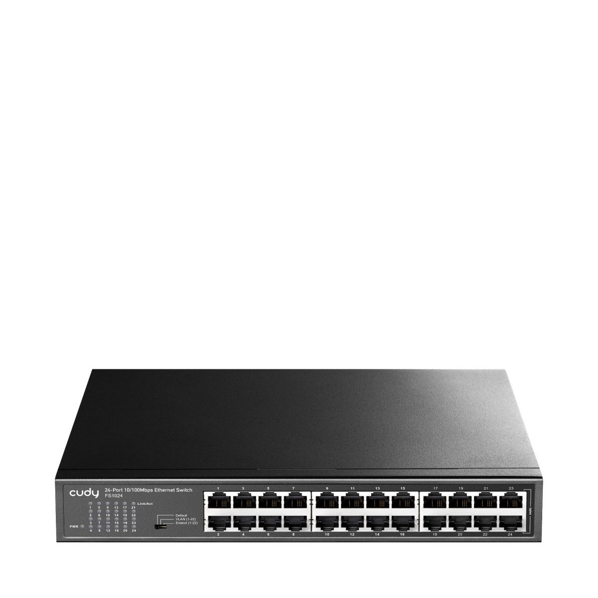 Cudy FS1024 commutateur réseau Fast Ethernet (10/100) Noir