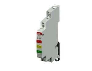 ABB E219-3CDE - LED-Leuchtmelder - 3-fach, 230 - 415 V AC, rot + gelb + grün (E219-3CDE)