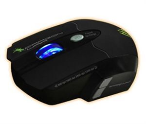 Dragon War Leviathan Gaming Laser Mouse - Souris - pour droitiers - laser - 8 boutons - filaire - USB - noir