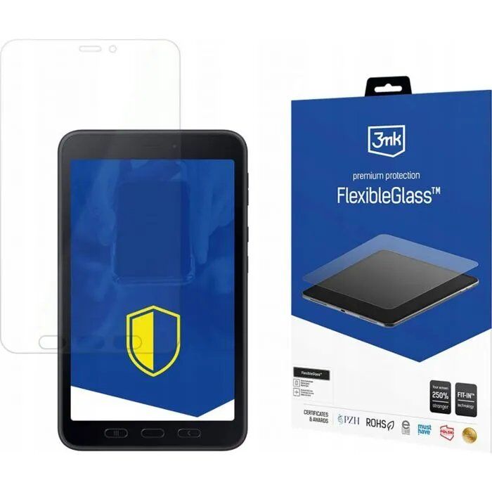 Tablette tactile - 3MK - Galaxy Tab Active 5 - FlexibleGlass - 7 pouces - Noir