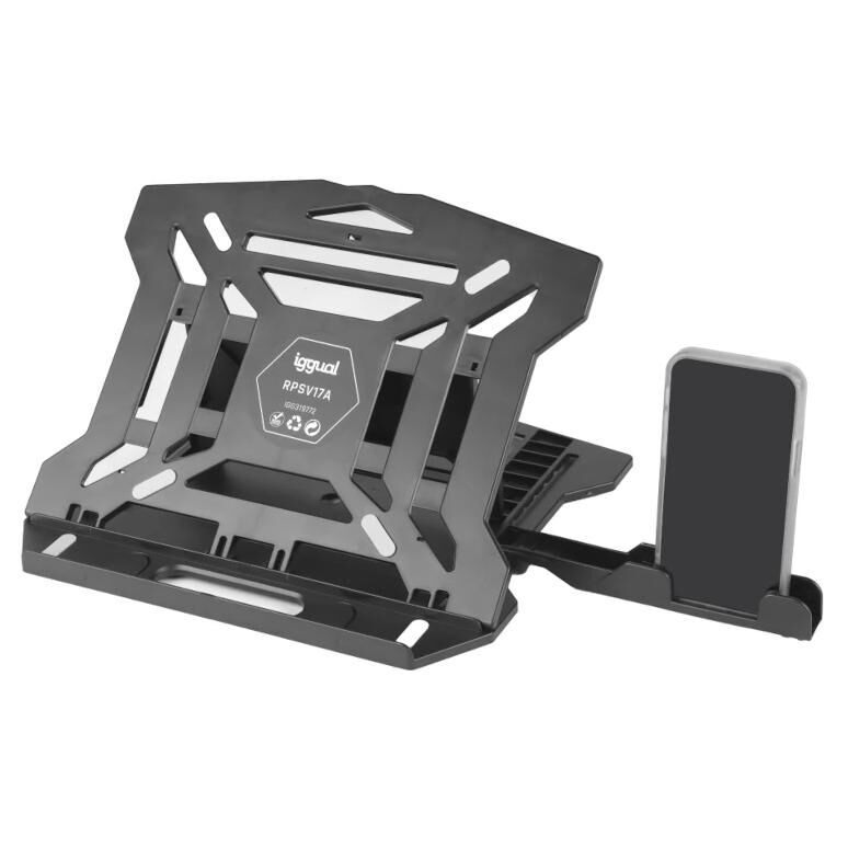 iggual RPSV17A Supports de Laptop Noir 17