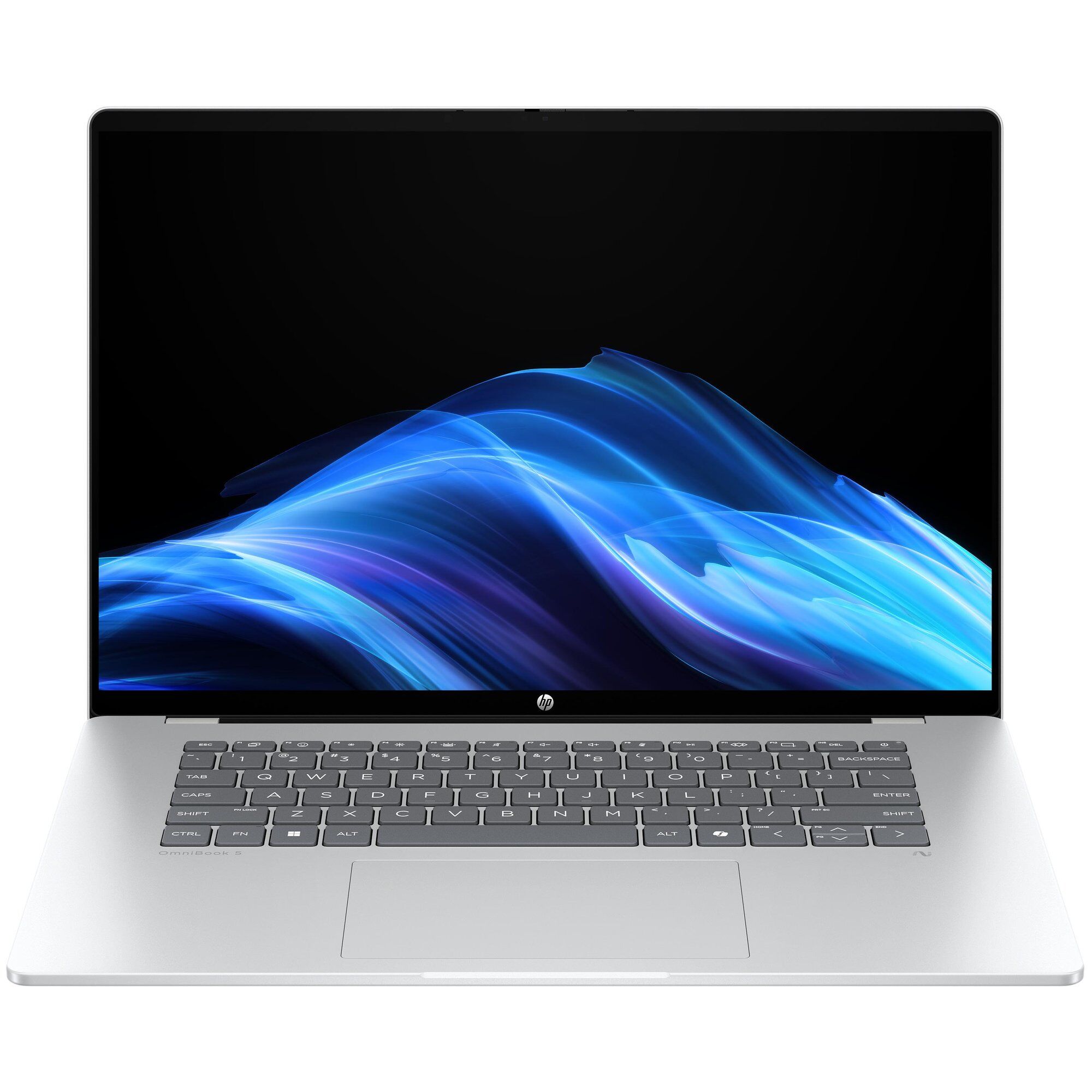 PC portable HP OmniBook 5 NGAI 16-bf0010nf 16" Ecran tactile Copilot+ Snapdragon® X Plus 16 Go RAM 512 Go SSD Argent glacier