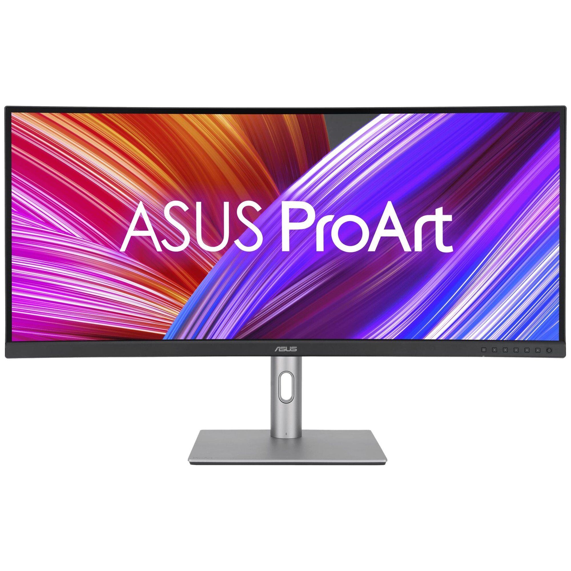 ASUS ProArt PA34VCNV - Écran LED - incurvé - 34.1" - 3440 x 1440 UWQHD @ 60 Hz - IPS - 300 cd/m² - 1000:1 - HDR10 - 5 ms - 2xHDMI, 2xDisplayPort, USB-C - haut-parleurs - noir