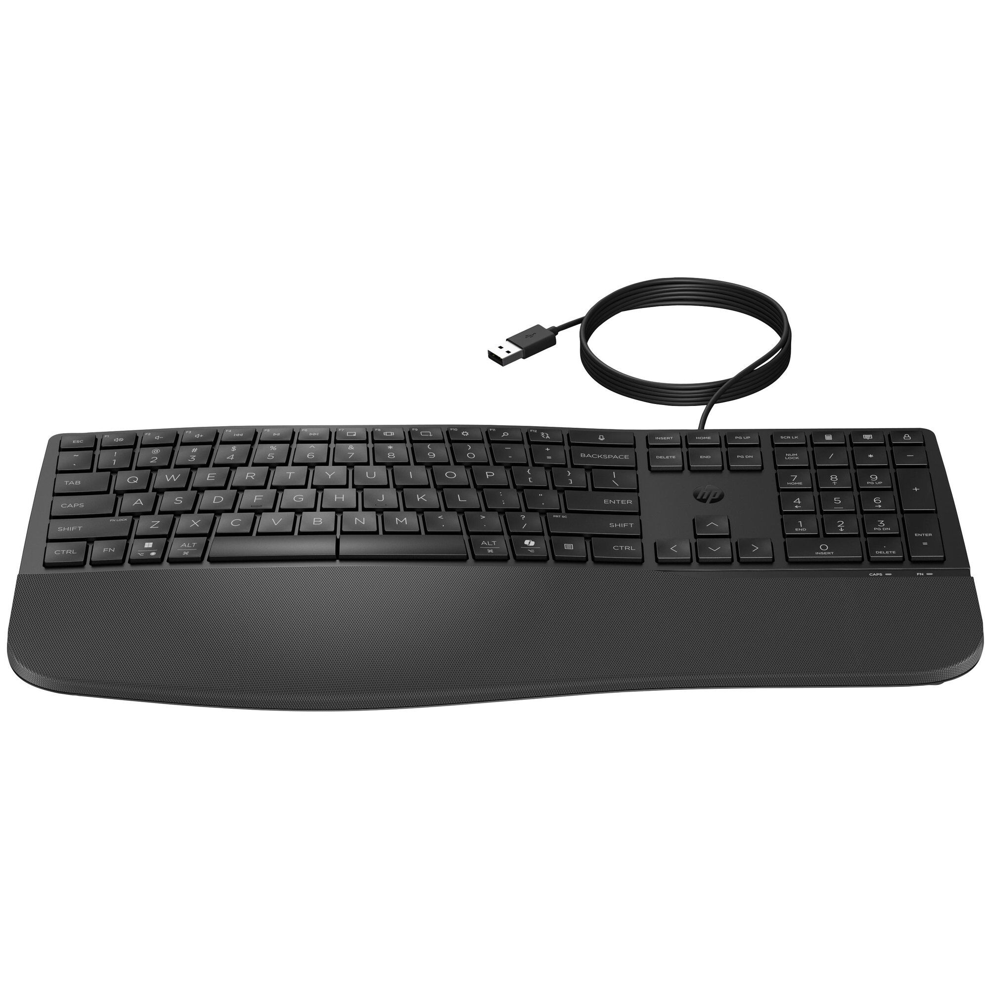 HP 480 CFT WD KBD clavier Maison USB Noir