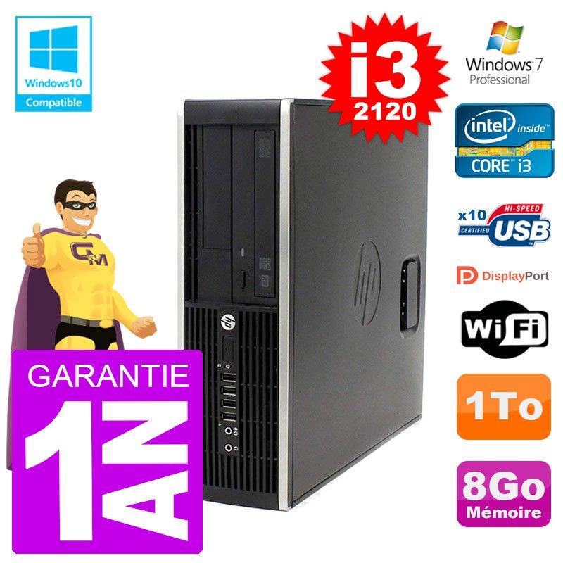 HP Elite 6200 SFF Desktop Computer
