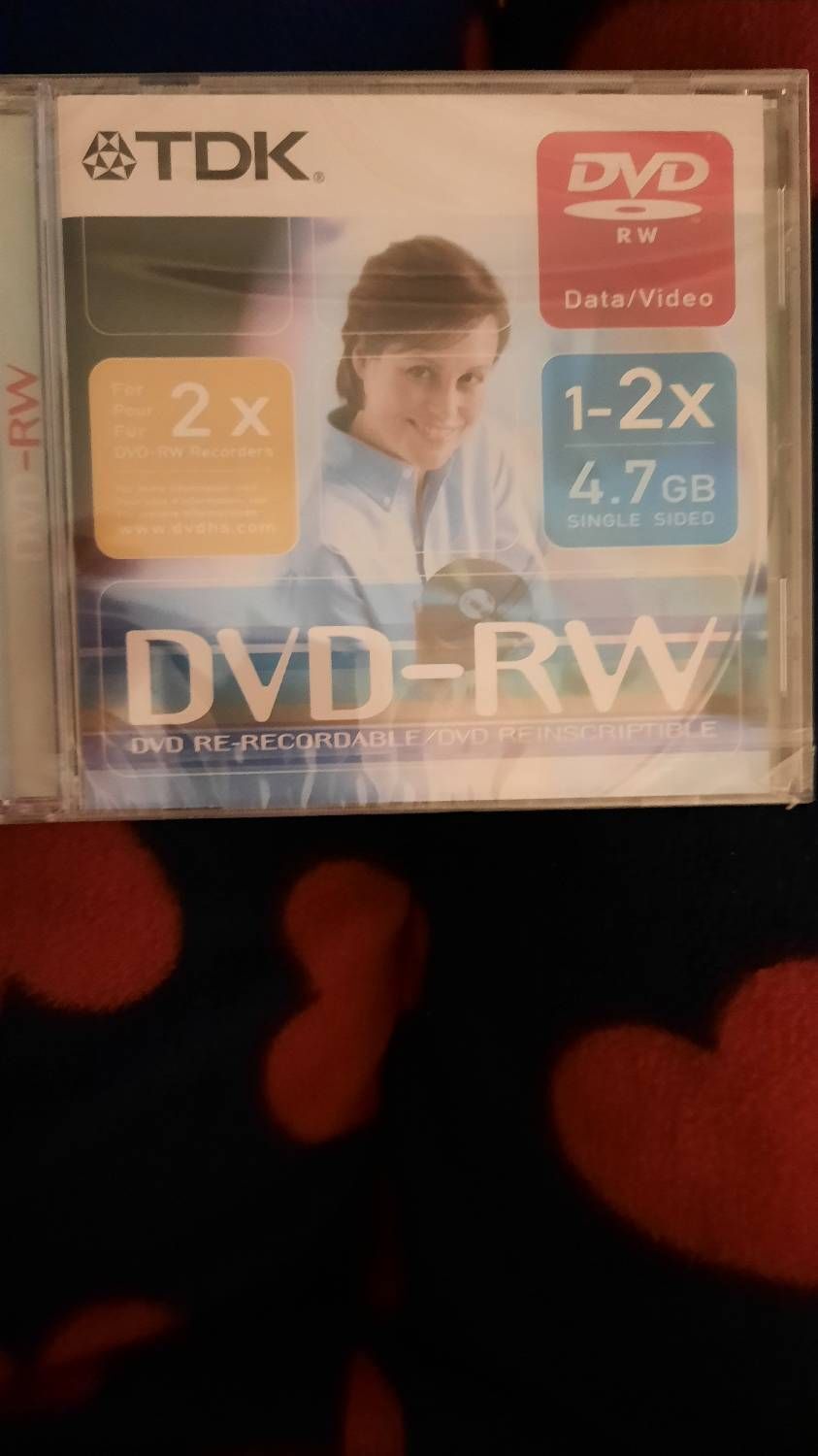TDK - DVD-RW - 4.7 Go 2x - boîtier CD