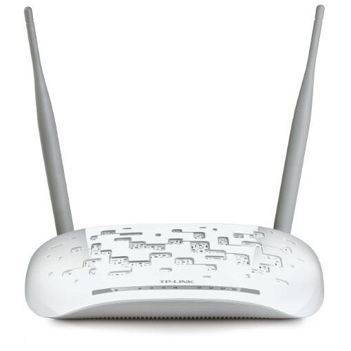 Enrutador inalámbrico TP-Link TD-W8961ND - Modem ADSL - Conmutador de 4 puertos - 802.11b/g/n - 2.4 GHz