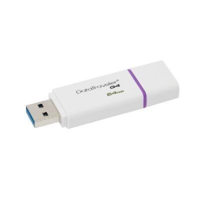 Kingston DataTraveler G4 - Clé USB - 64 Go - USB 3.0 - violet