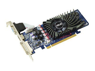 ASUS EN9400GT/DI/512MD2(LP) - Carte graphique - GF 9400 GT - 512 Mo DDR2 - PCIe 2.0 x16 profil bas - DVI, D-Sub, HDMI