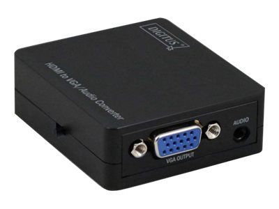 DIGITUS - Convertisseur vidéo - HDMI - VGA