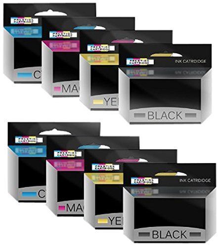Prestige Cartridge HP 364XL Lot de 8 Cartouches d'encre compatible HP364XL avec puce pour HP Imprimante - Noir/Cyan/Magenta/Jaune