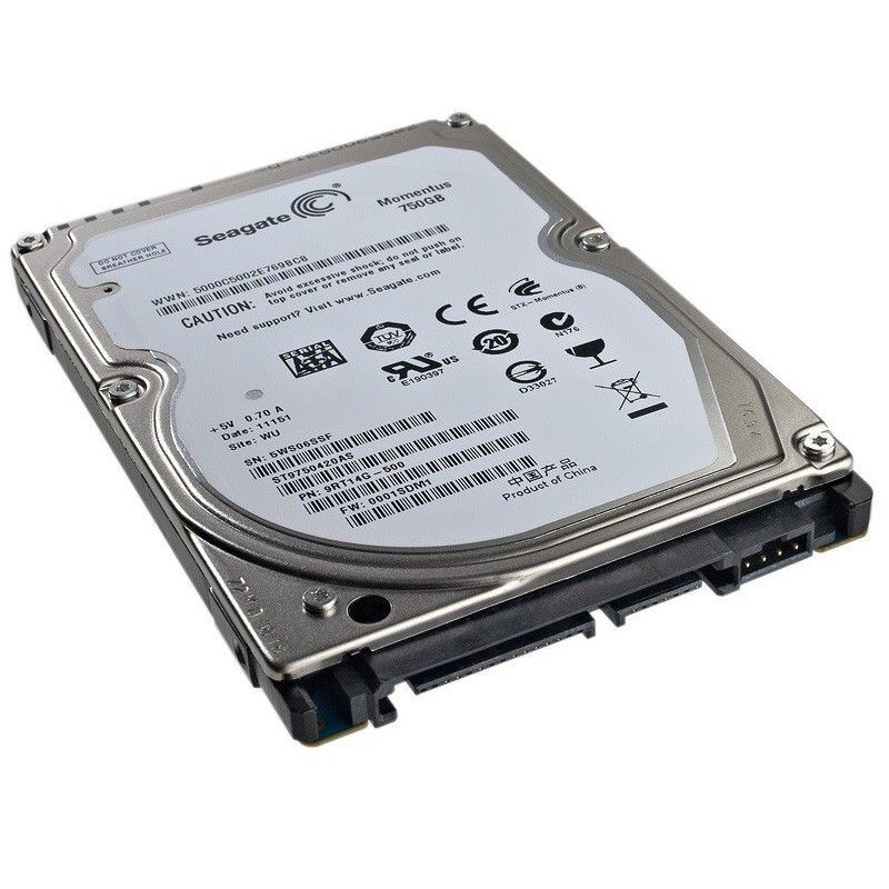 Disque Dur 750Go SATA 2.5" Seagate ST9750420AS 7200RPM 16Mo Momentus Pc Portable