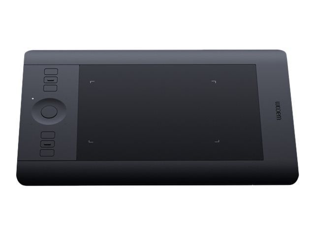 Wacom Intuos Pro Petite - Numériseur - droitiers et gauchers - 15.7 x 9.8 cm - électromagnétique - 8 boutons - sans fil, filaire - USB - noir