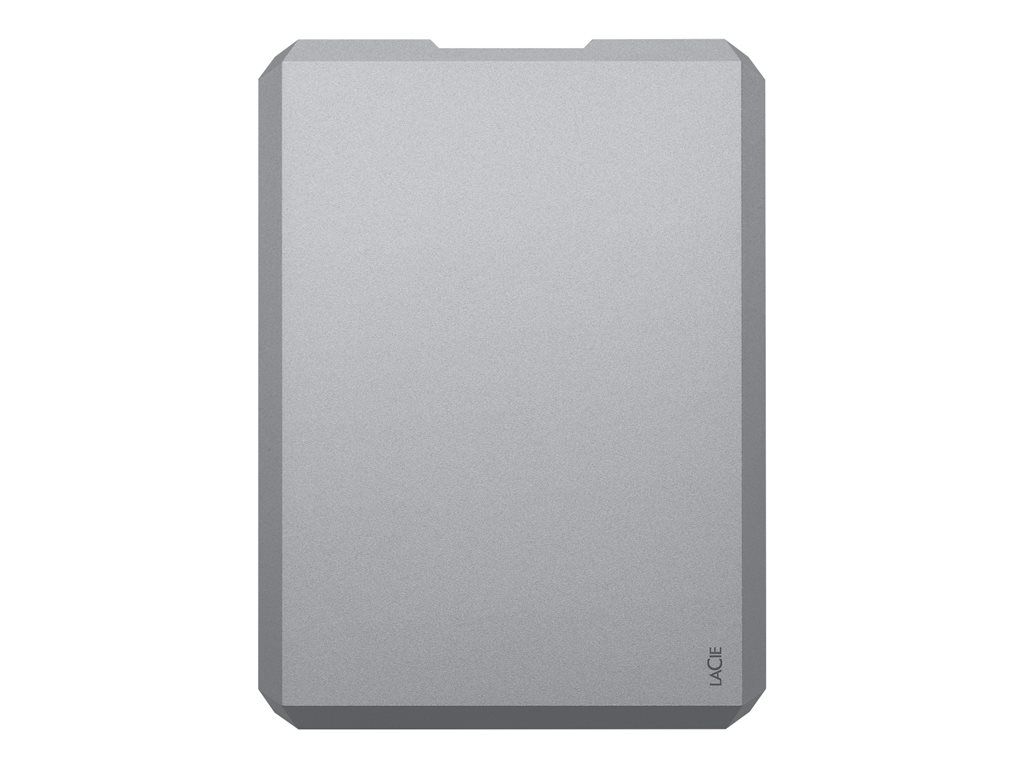 LaCie Mobile Drive STHG4000402 - Disque dur - 4 To - externe (portable) - USB 3.1 Gen 2 (USB-C connecteur) - gris sidéral